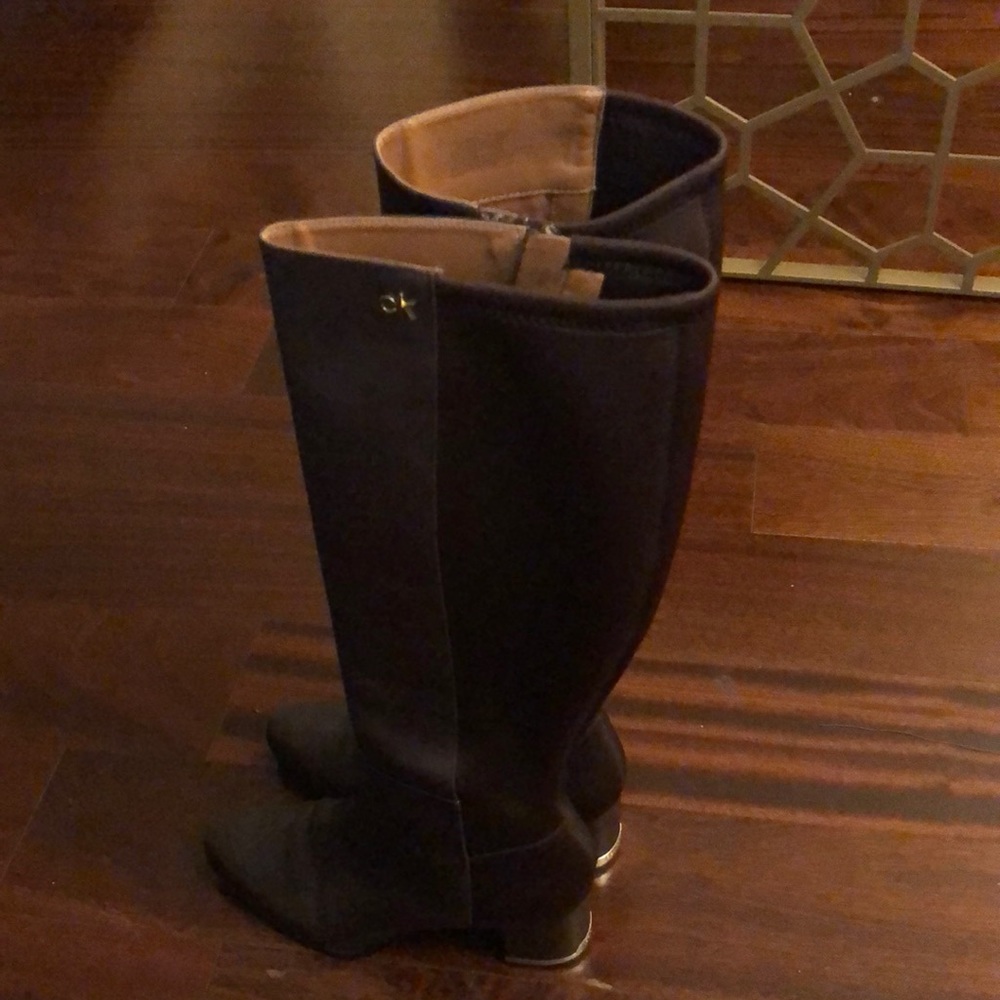 Calvin Klein brown boots - Picture 3 of 11